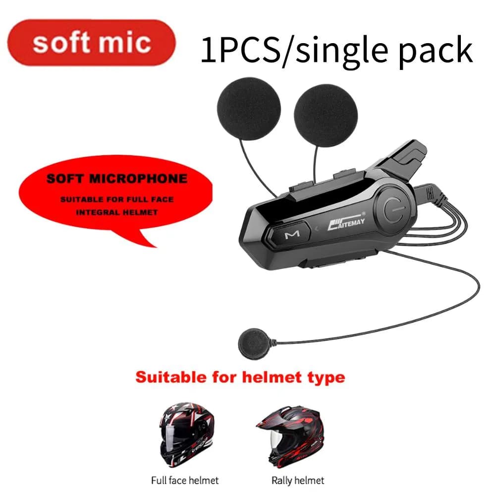 Słuchawki do kasku? Wybierz interkom: bezpieczeństwo i komfort