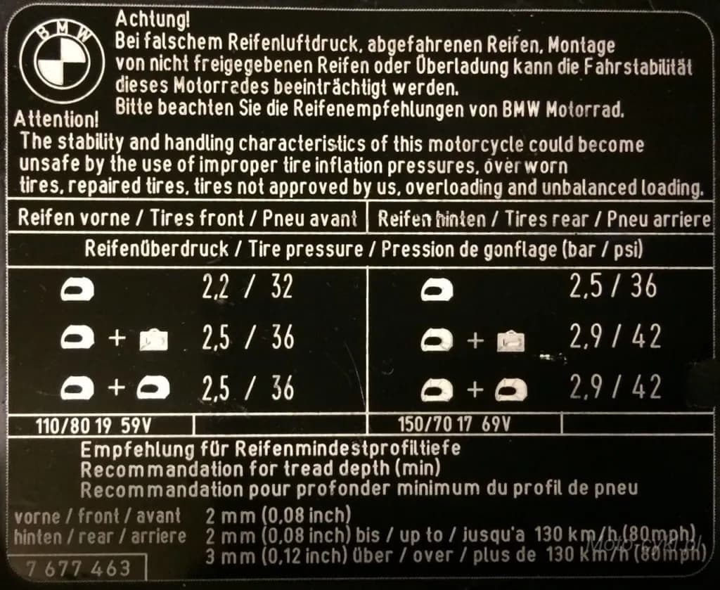 Ciśnienie w oponach motocyklowych: Ile barów dla bezpieczeństwa?